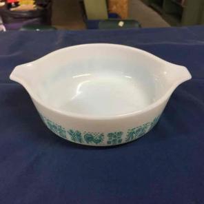 Amish Butterprint Pyrex Round Casserole