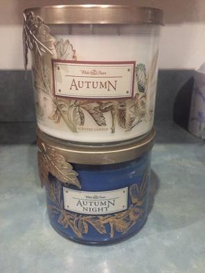 Autumn & Autumn Nights 3 wick candles
