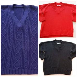 VTG Lot of 3 Women's Chunky Knit Sweater