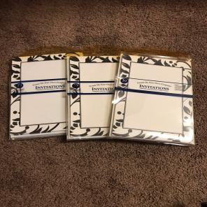 Black And White Invitations New