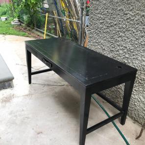 Black desk