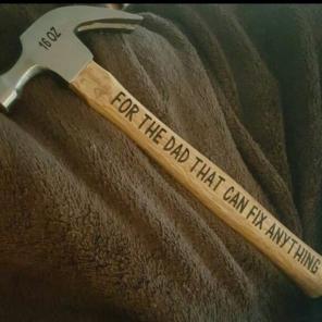 Personalized hammer for Father's day