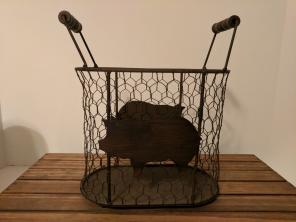 Emily pig basket