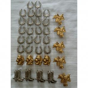 Vintage Western Themed Pronged Studs