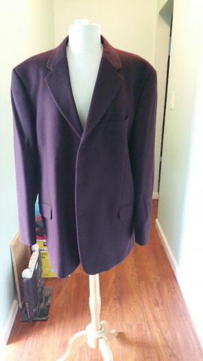 Mens Emanuel 3 Button Wool Blazer