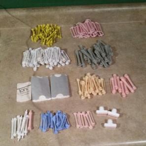 Vintage 177 Hair Perm Rods And Rollers