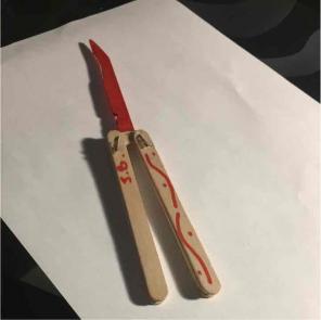 Wood knife