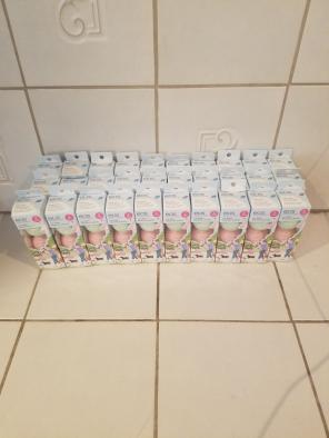 Lot of 60 EOS lip balms coco milk cucumb