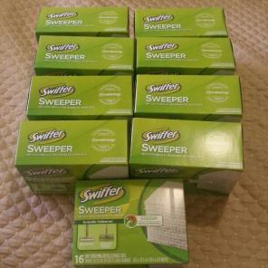 9 Swiffer dry cloth sweeping refills