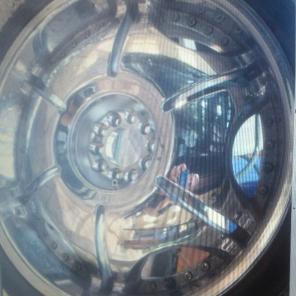 Chrome 22 inch Rims and Tires