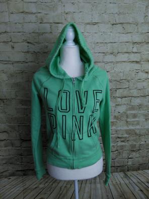 Victoria's Secret PINK mint green hoodie