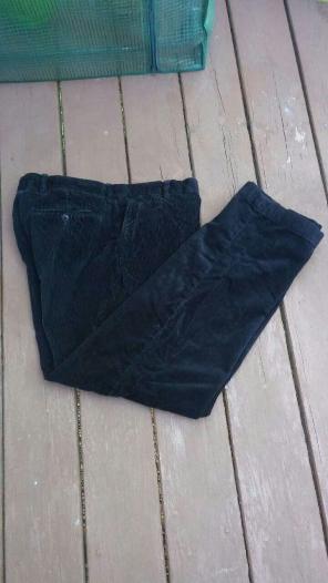 Nautica Sailing Black Corduroy 32 x 30
