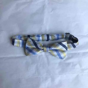 Blue and Yellow Bow Tie