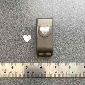 Stampin Up heart punch