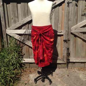 Coldwater Creek Hawaiian Floral Skirt 2X