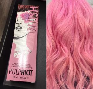 Blush Pink Haircolor