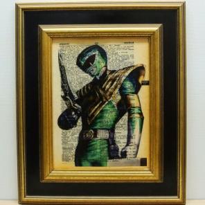 Green power ranger dictionary print