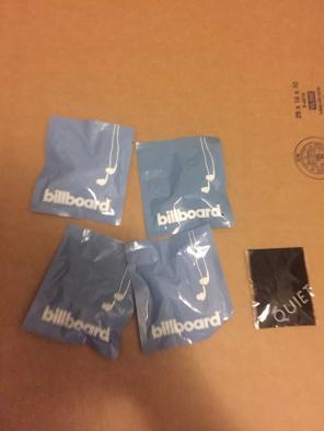 Billboard Ear buds Headphones Ear Plugs