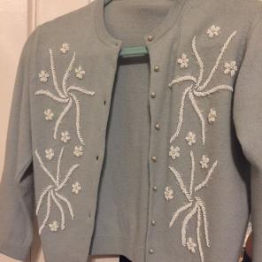Vintage Beaded Cardigan