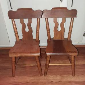 2 J.S. Ebersol, 1969 Children's Chairs