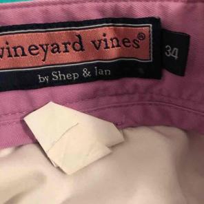Plum vineyard vines club shorts