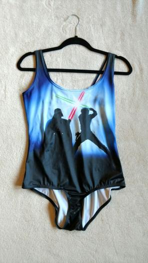 RARE Blackmilk Lightsaber Star Wars Swim