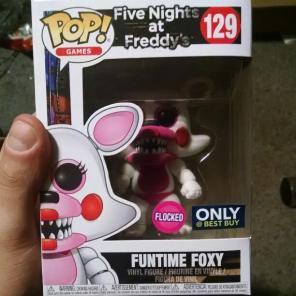 Flocked funtime foxy best buy exc pop