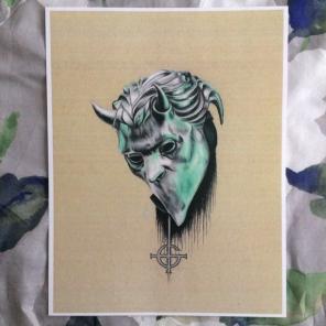 Ghost Nameless Ghoul Print