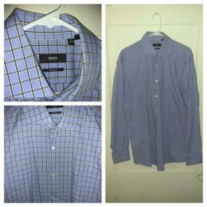 Hugo Boss Dress Shirt for men. Size 16