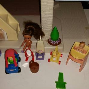Vintage Little Tikes DollHouse Van more