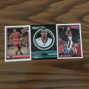 New CJ McCollum Basketball Cards