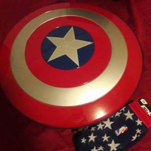 Captain America shield and socks