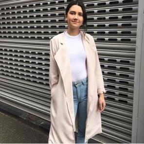 American Apparel trench coat