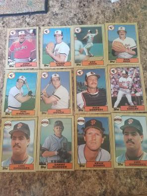 1987 topps baseball cards