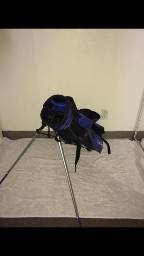 Walter Hagen Blue Golf Bag