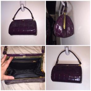 Purple Vintage Handbag Clutch?