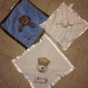 3 lovies for baby!