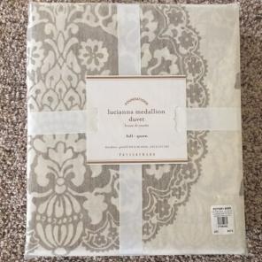 PB F/Q Duvet Cover And Shams NWT