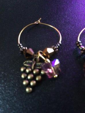 WINE GLASS CHARMS (Set #4-6)