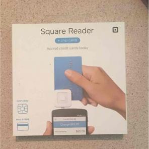 Square reader +chip cards