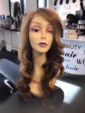 Deep Wave Blonde Mix Lacefront Wig