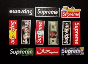 2 Supreme Stickers
