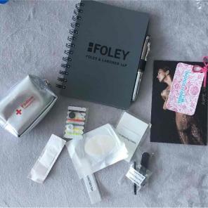 Fashion emergency Kit and note book
