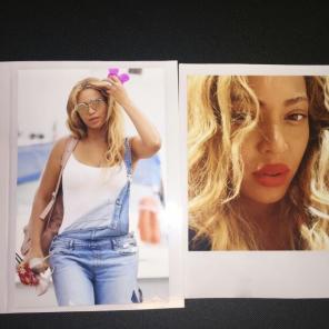 Beyoncé Polaroids