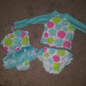 18 month Bathing suit and Swim Shirt