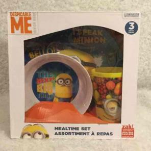 Despicable ME Mealtime Set 3 piece