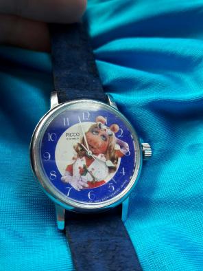 Vintage Miss Piggy Watch