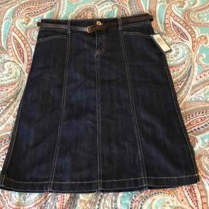 Izod Jean Skirt