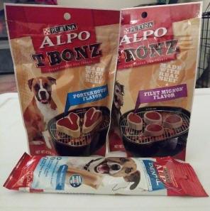 PURINA ALPO DOG TREATS SET OF 3 NEW