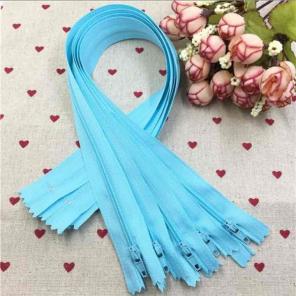 10PC light blue sewing zipper